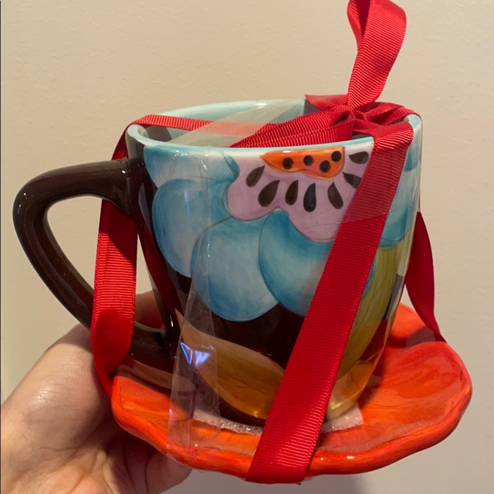Gorgeous mug & plate